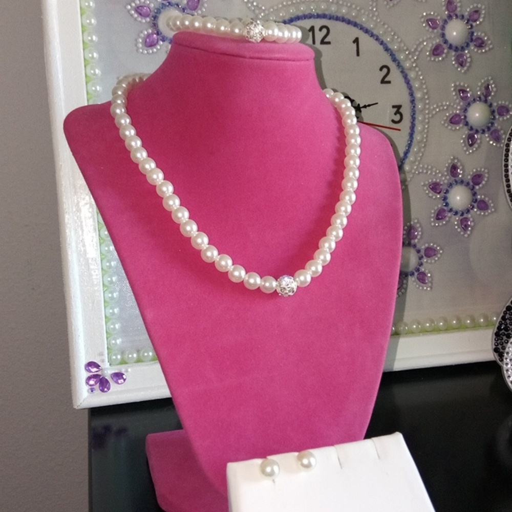 New Pearl Jewelry Set